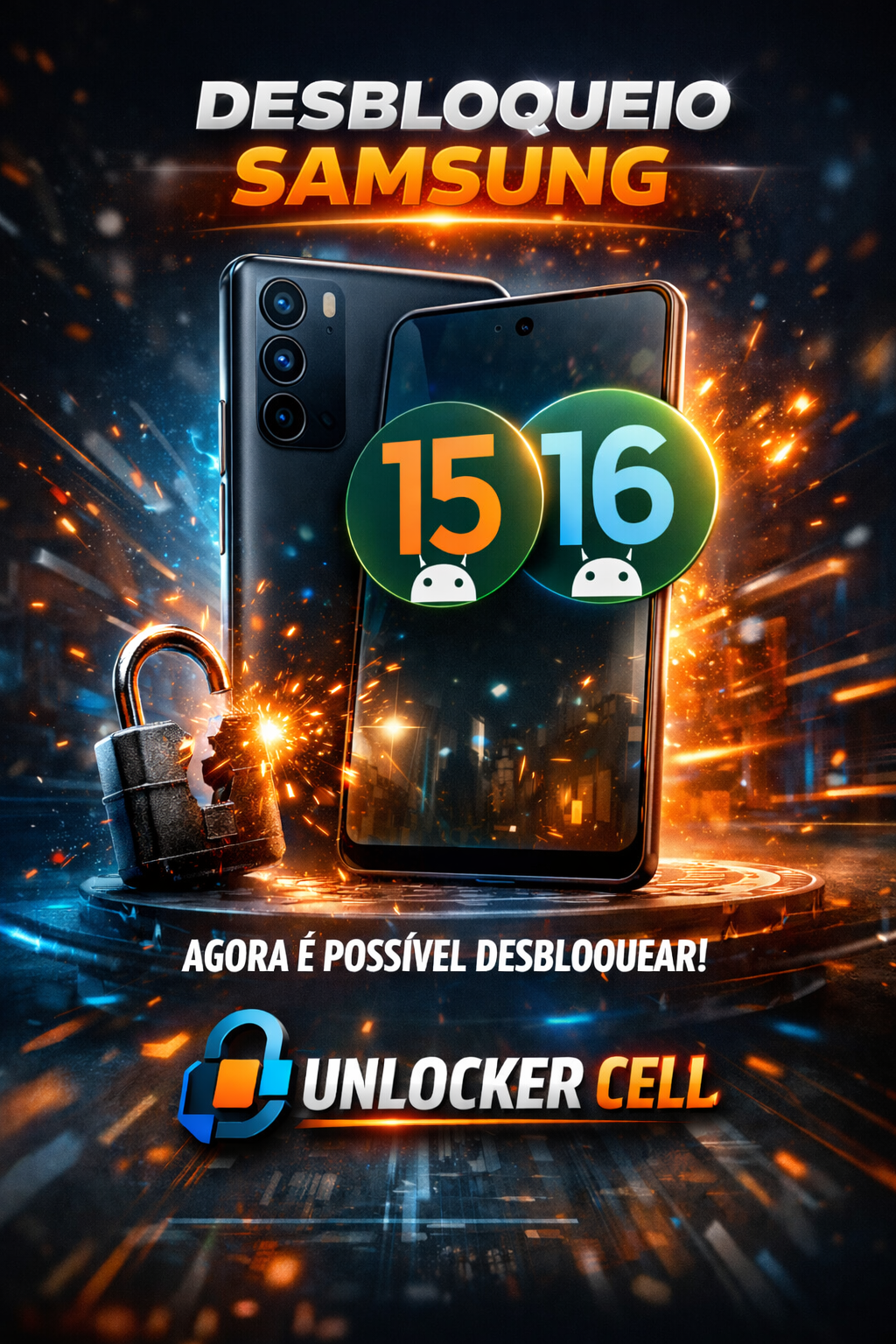 Desbloqueio FRP SAMSUNG android 15\16