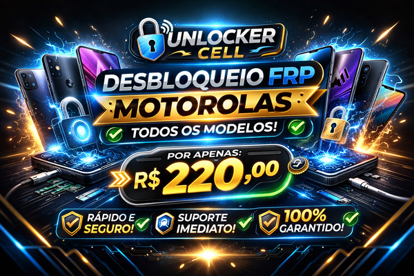 🔥 Desbloqueio FRP Motorola Todos os Modelos