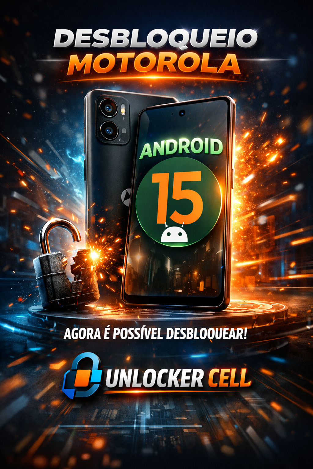 Unlocker Cell - Motorola Android 15